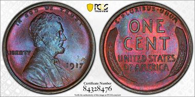 1917 1C MS64BN