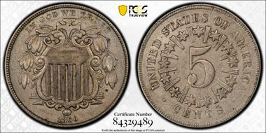 1866 5C Rays AU55