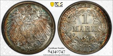 1915-G Mark J-17 MS67+