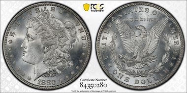1880 $1 MS66+