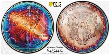 2004 $1 Silver Eagle MS68