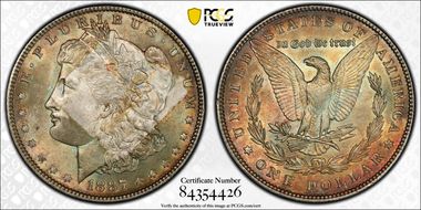 1887 $1 MS65