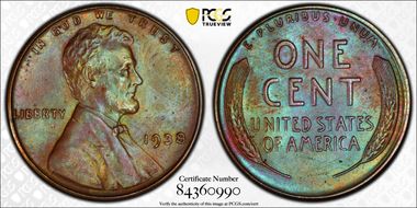 1938 1C MS64BN