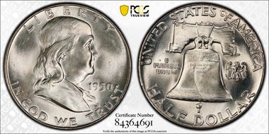 1950 50C "Booger Variety" FS-402a MS65FBL