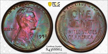 1952 1C MS65BN