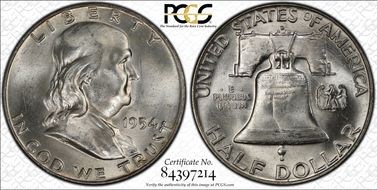 1954-D 50C "Bugs Bunny" FS-401 MS65FBL