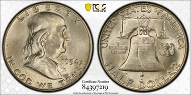 1954-D 50C "Bugs Bunny" FS-401 MS64FBL