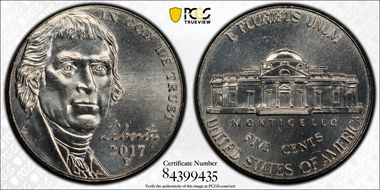 2017-P 5C First Strike MS67FS