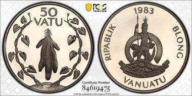 1983 50 Vatu PR68DCAM