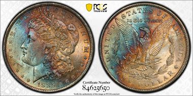 1885-O $1 MS62