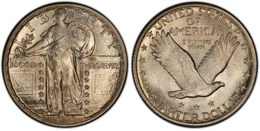 1918-D 25C MS67FH