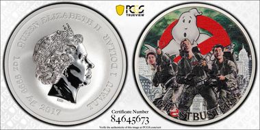 2017 $1 Ghostbusters Crew First Day of Issue MS70