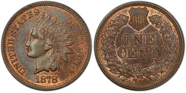 1878 1C MS65BN