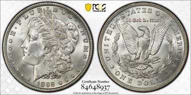1892-O $1 MS64