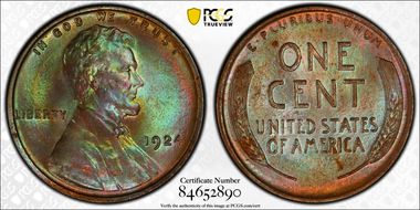 1924 1C MS65BN