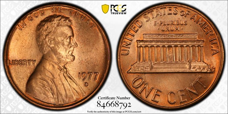 Cert 84668792 - Coin Image