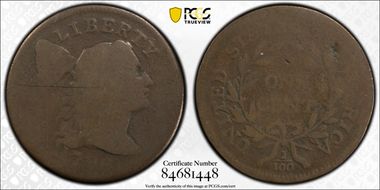 1796 1C Liberty Cap, S-85 G4BN