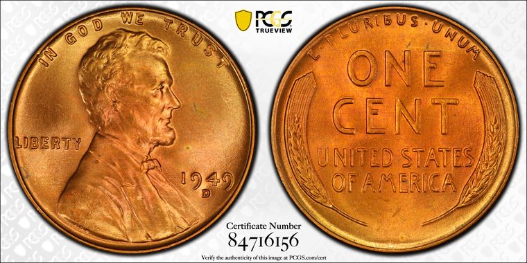 Cert 84716156 - Coin Image