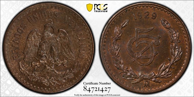 Cert 84721427 - Coin Image