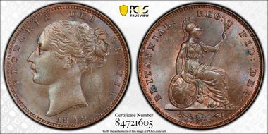 1852 1/4D S-3950 MS65BN