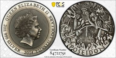 2014-P $2 Poseidon Antique Finish PR69