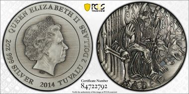 2014-P $2 Hades Antique Finish PR70