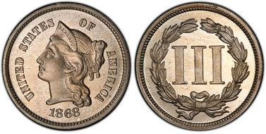 1868 3CN J-618 PR66CAM