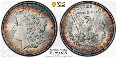 1886 $1 MS68