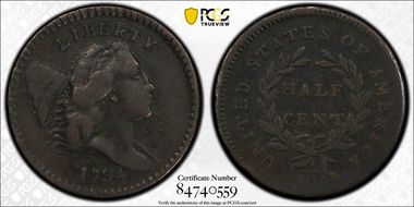 1794 1/2C C-9 VF25BN