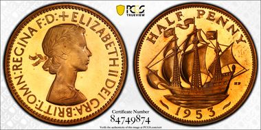 1953 1/2D S-4155 PR66DCAM