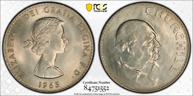 1965 Crown S-4144 Churchill MS64