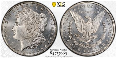 1899-S $1 MS64PL