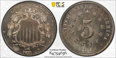 1871 5C MS64