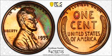 1955 1C PR65RB