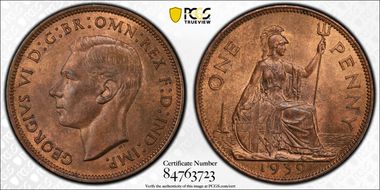 1939 1D S-4114 MS65RB