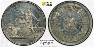 1879 Medal Basel R-98c White Metal SP63