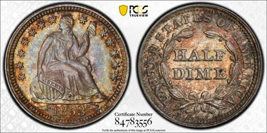 1853 H10C Arrows MS64