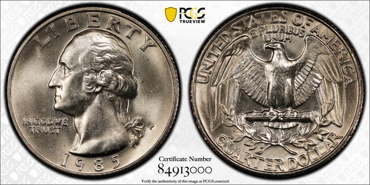 Cert 84913000 - Coin Image