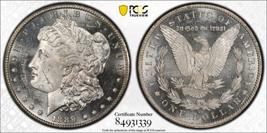 1889-CC $1 MS63PL