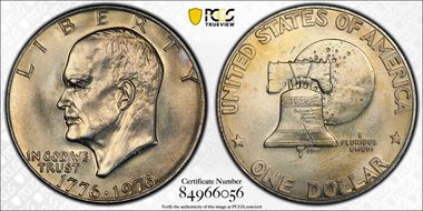 1976 $1 Type 1 MS65+