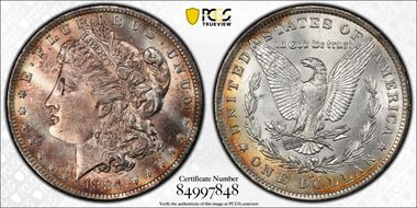 1884-O $1 MS63