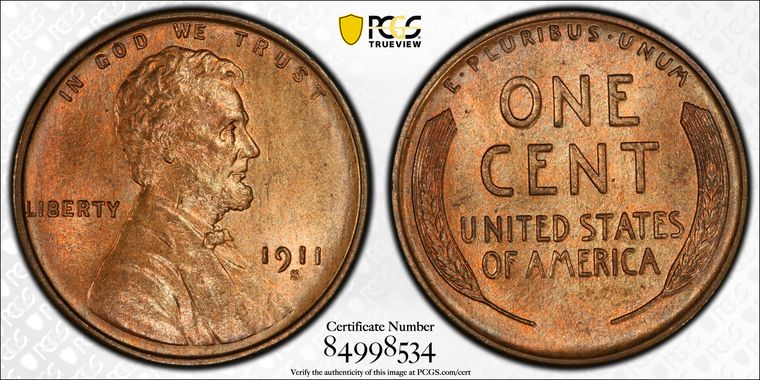 Cert 84998534 - Coin Image