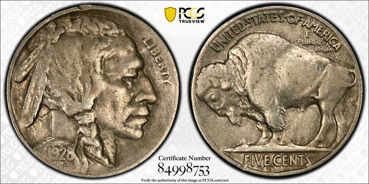 Cert 84998753 - Coin Image