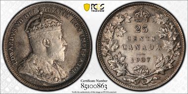1907 25C MS62