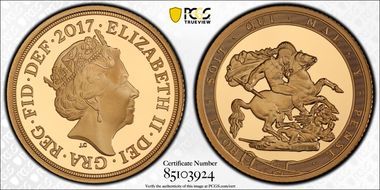 2017 Sov S-SC11 Pistrucci St. George RE PR70DCAM