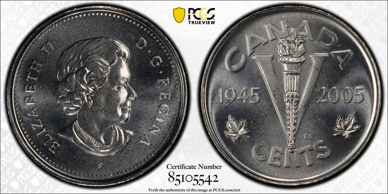 Cert 85105542 - Coin Image