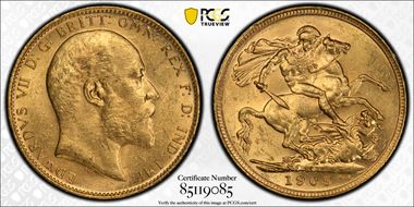 1909-S Sov S-3973 MS62