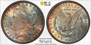 1886 $1 MS65