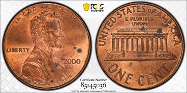 2000 1C Wide AM FS-901 MS63RB