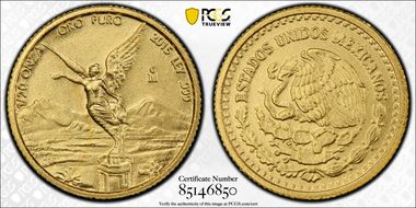 2015-Mo 1/20 oz Libertad Gold MS69